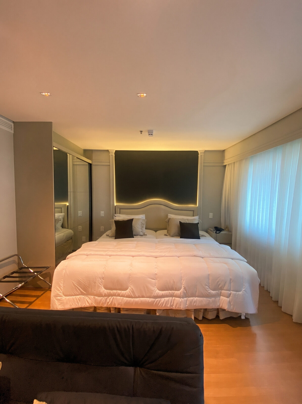 Apartamento Cama King com Sofá-cama 4