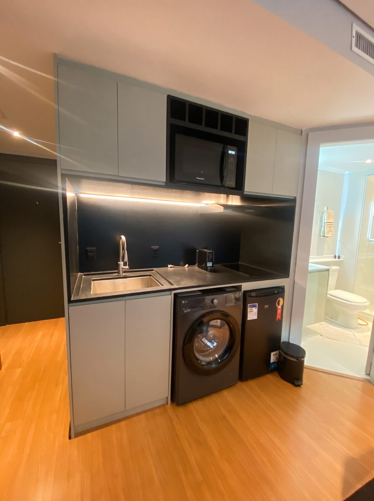Apartamento Cama King com Sofá-cama 7
