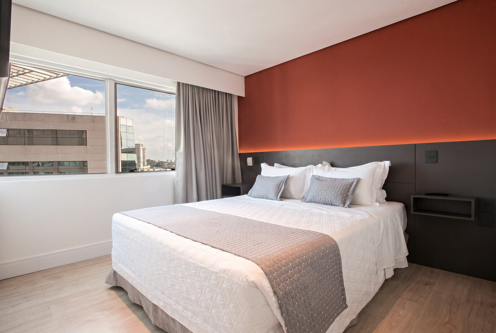 Apartamento 1 Quarto (Queen + Solteiro) e Sala com Sofá-cama 23