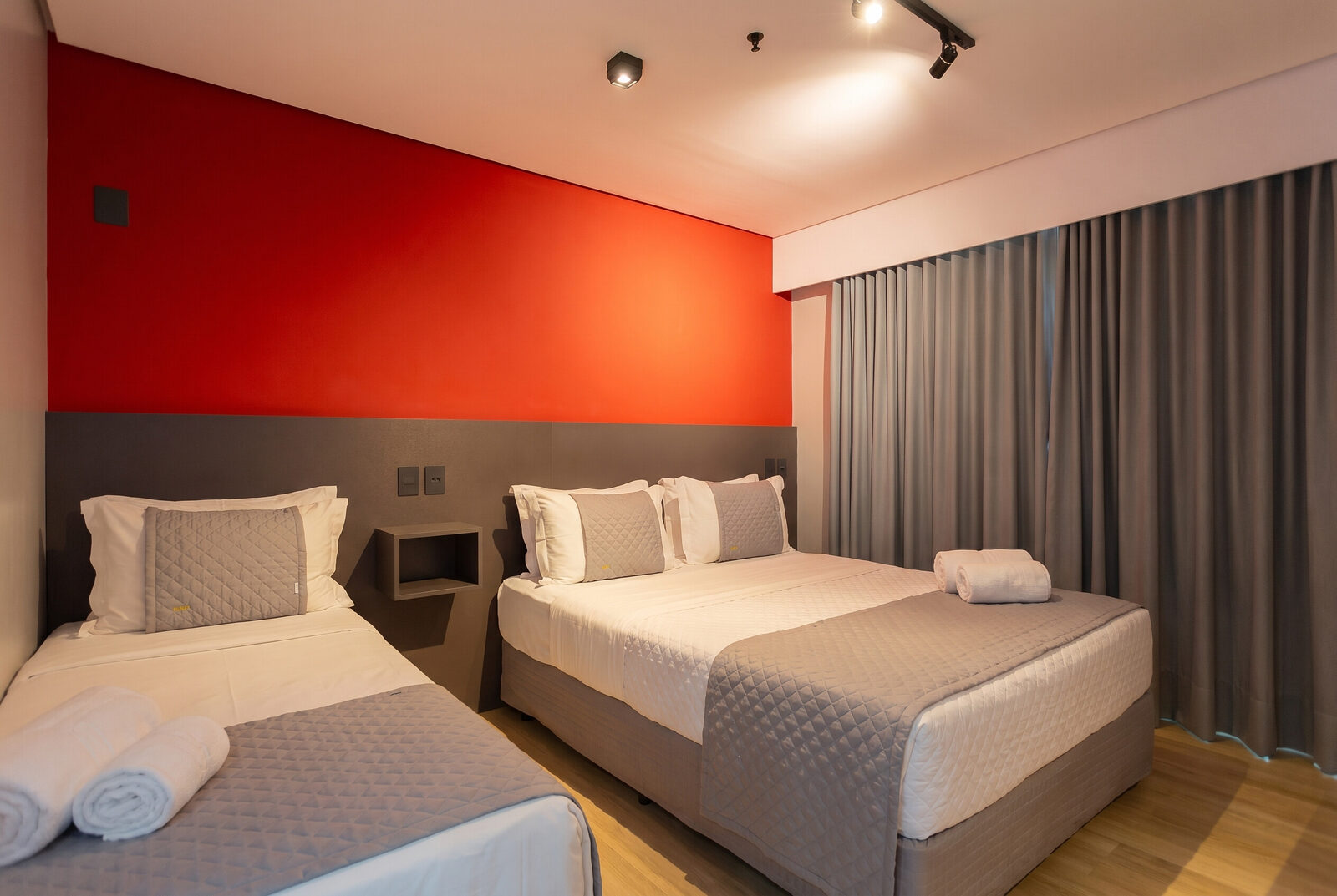 Apartamento 1 Quarto (Queen + Solteiro) e Sala com Sofá-cama 35
