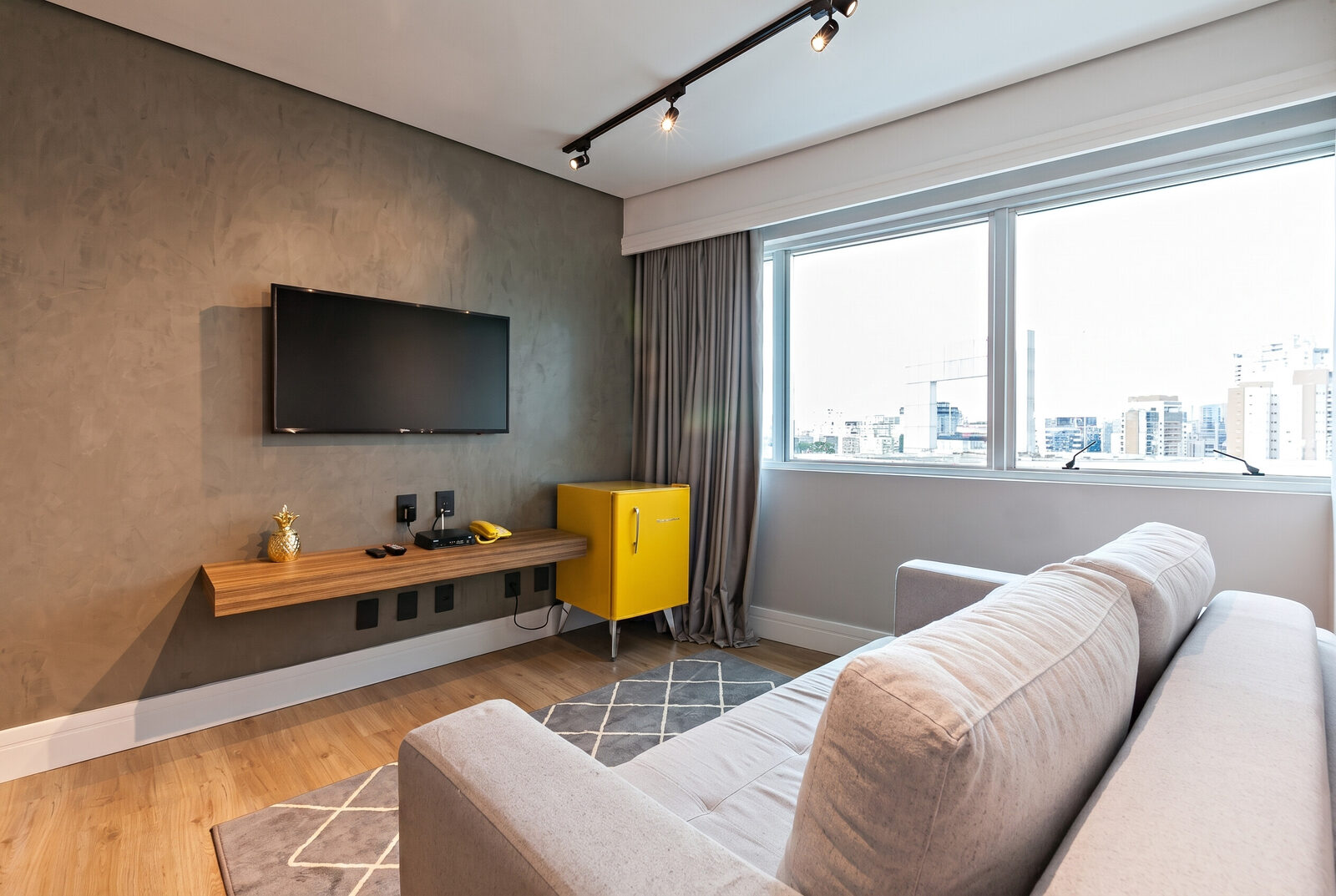 Apartamento 1 Quarto (Queen + Solteiro) e Sala com Sofá-cama 8