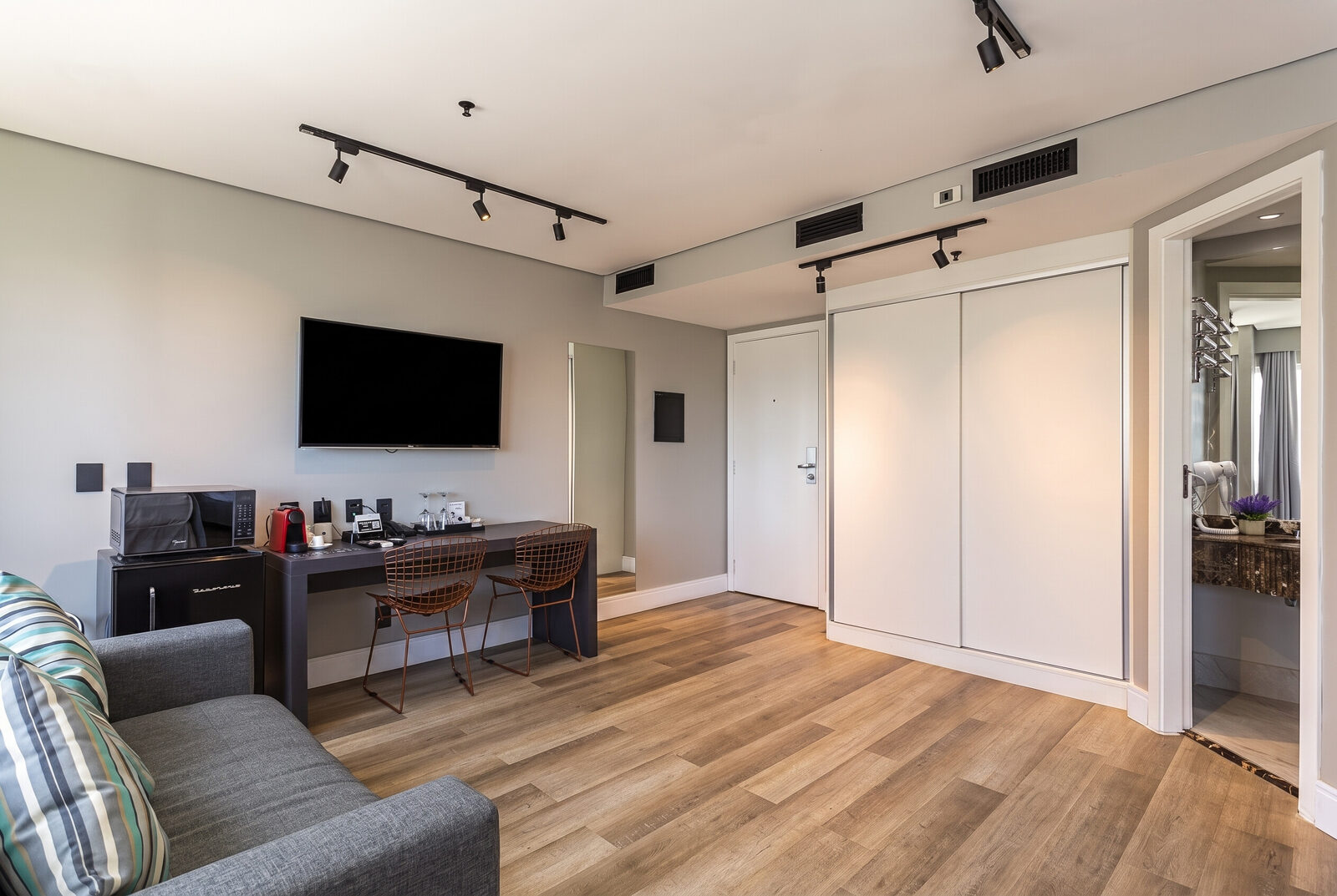 Apartamento Queen, Solteiro e Sofá-cama 17