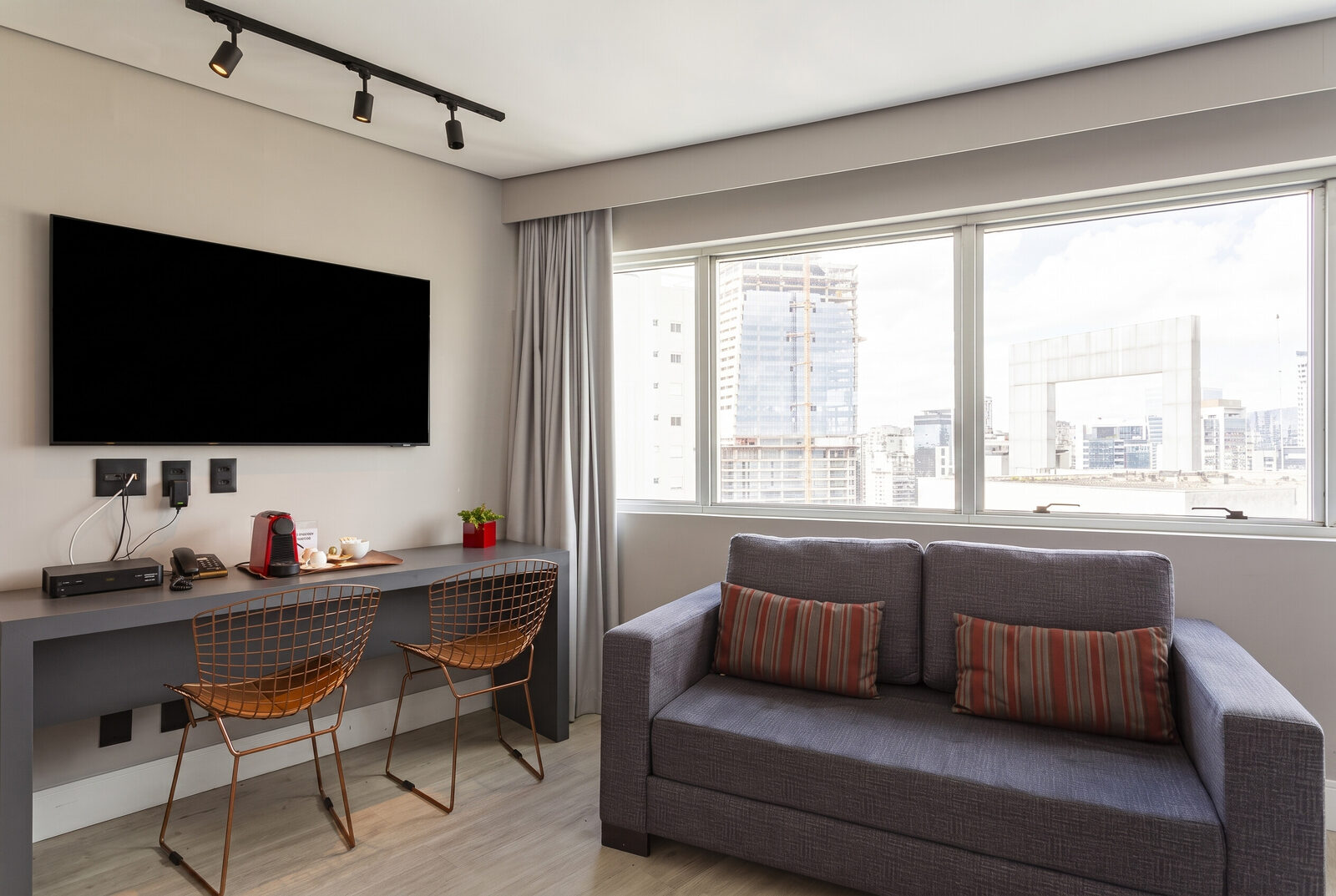Apartamento Queen, Solteiro e Sofá-cama 21