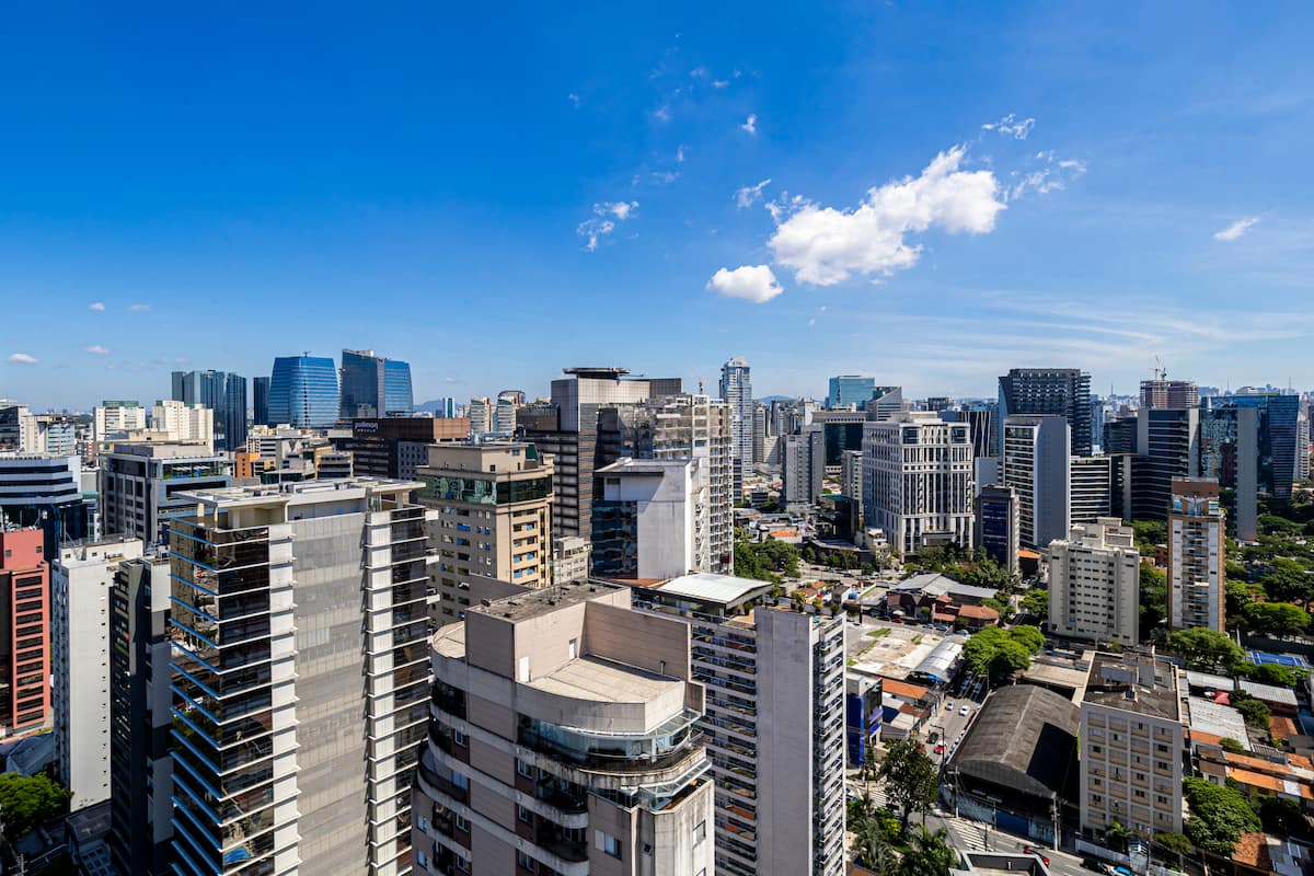 Skyline da Vila Olímpia · Vila Olímpia